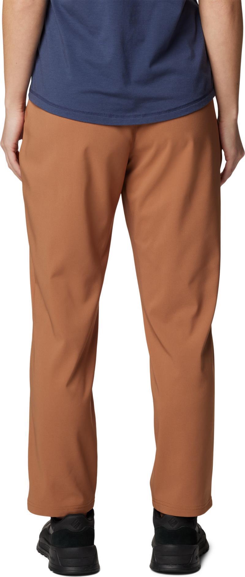 Anytime Pull-On Pants II, Long - Womens - Camel Brown 2