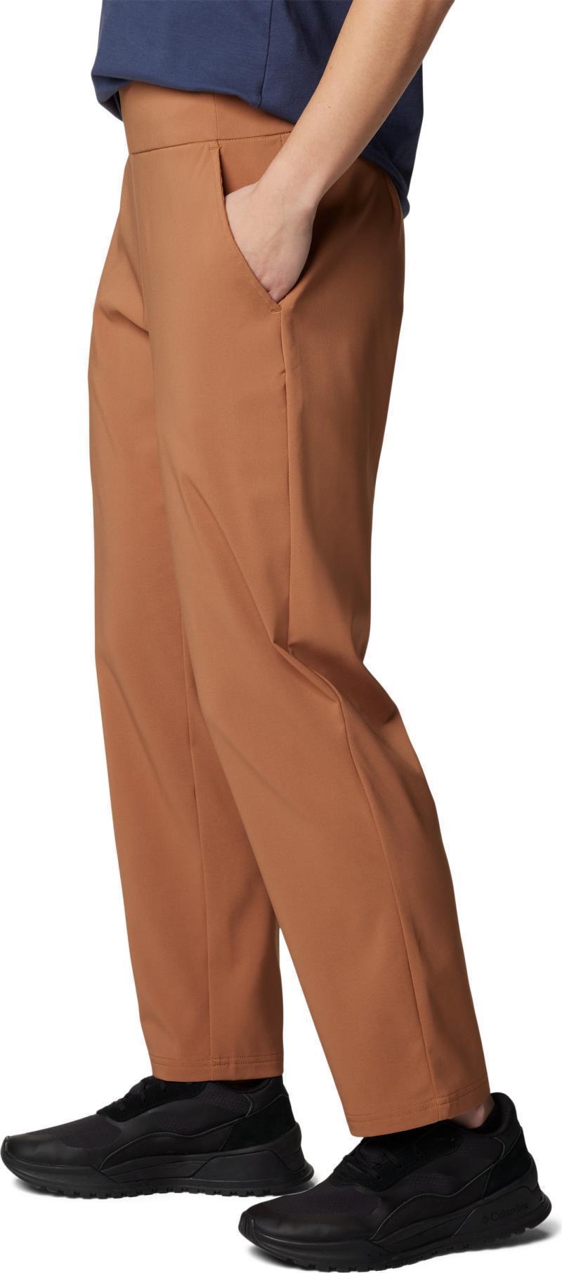 Anytime Pull-On Pants II, Reg - Womens - Camel Brown 3