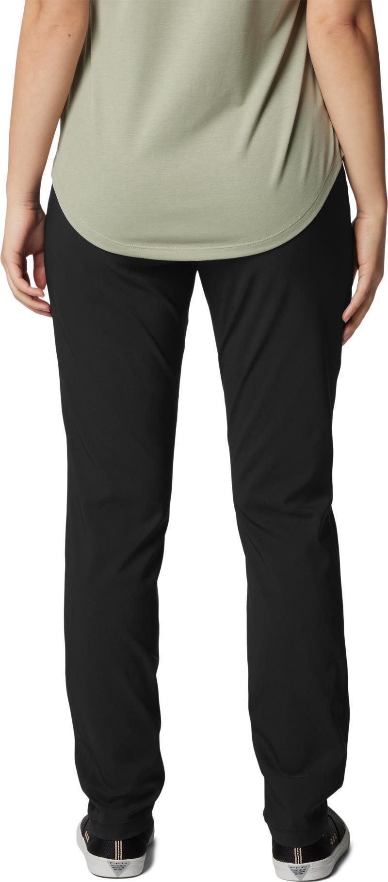 Anytime Slim Pull-On Pants II, Long - Womens - Black 2