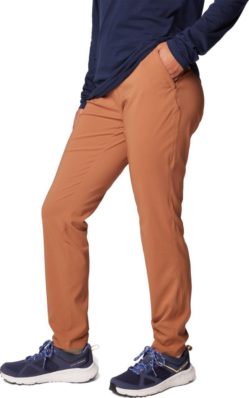 Anytime Slim Pull-On Pants II, Reg - Womens - camel brown 1