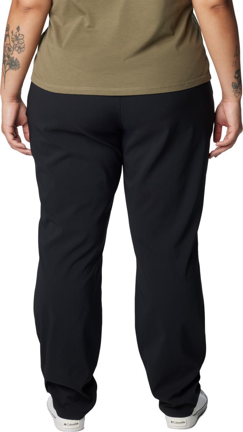Anytime Slim Pull-On Pants, Short - Plus - Womens - Black 3