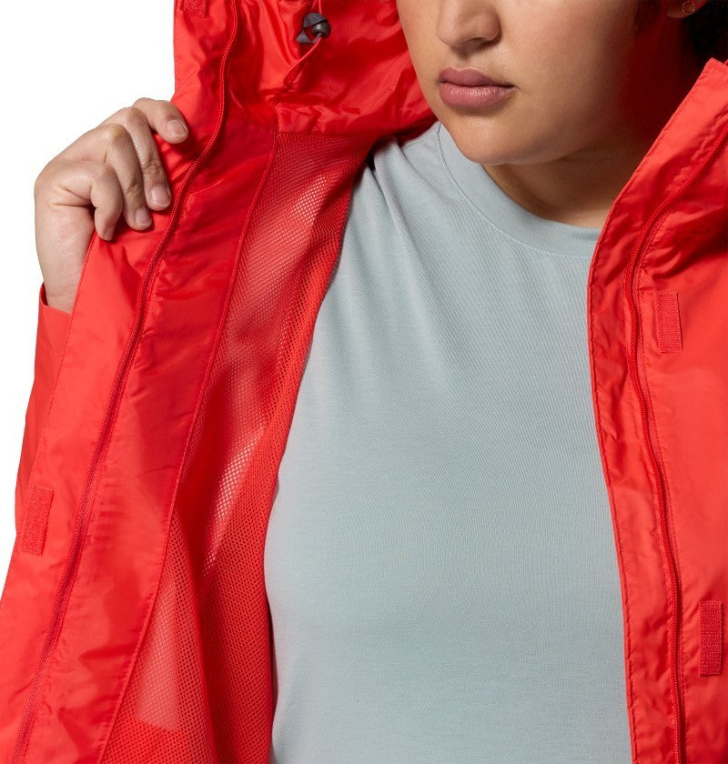 Arcadia II Jacket, Extended - Womens - poppy red 1