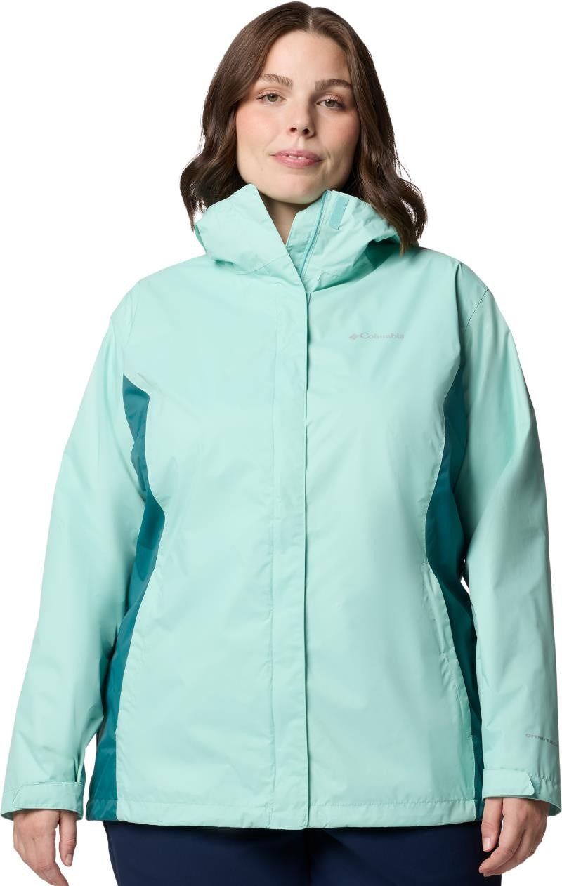 Arcadia II Jacket, Extended - Womens - spray / river blue 1