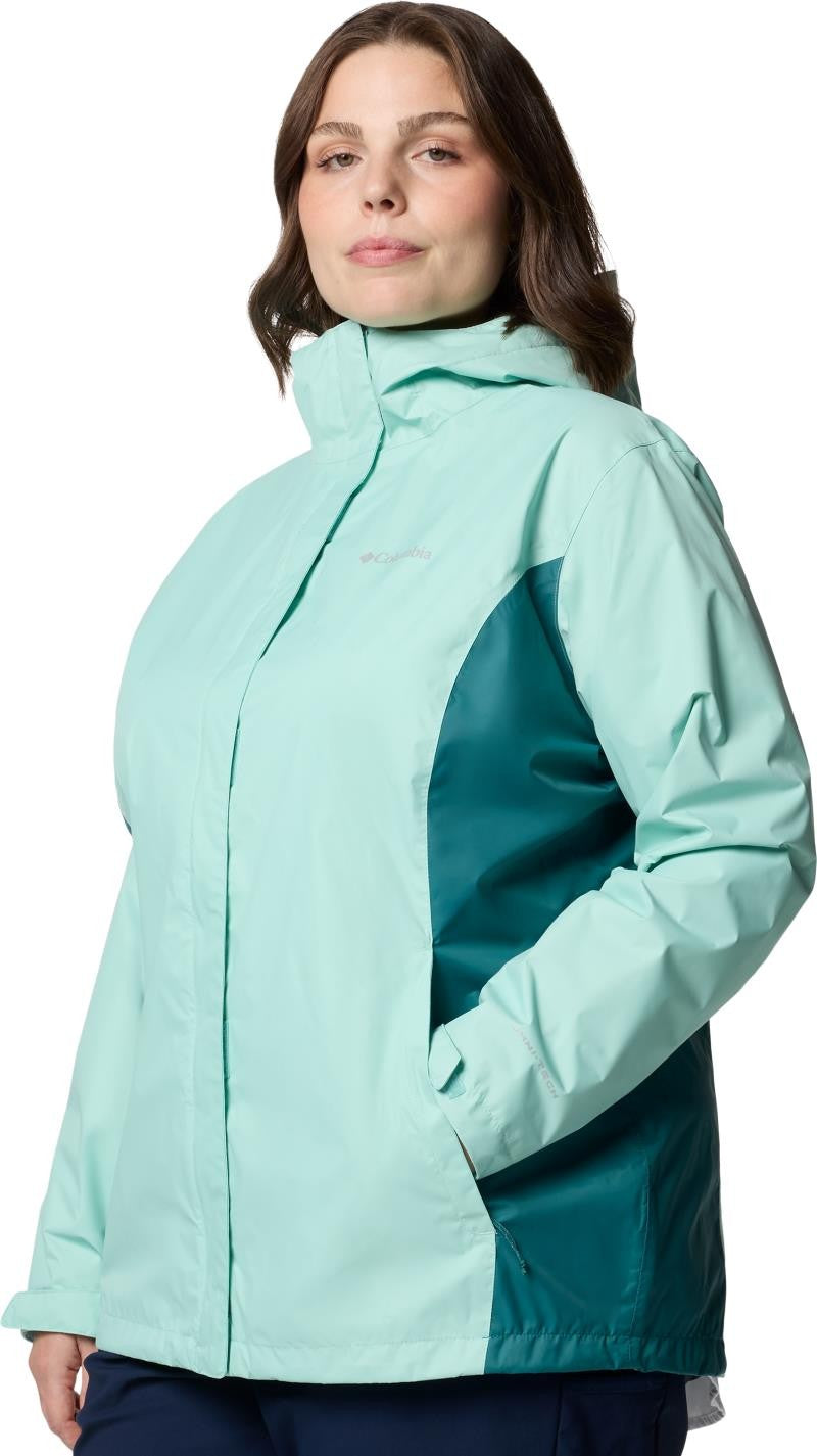 Arcadia II Jacket, Extended - Womens - spray / river blue 1