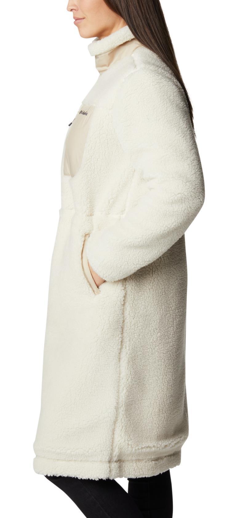 Archer Ridge Long Jacket - Womens - Chalk / Ancient Fossil 3
