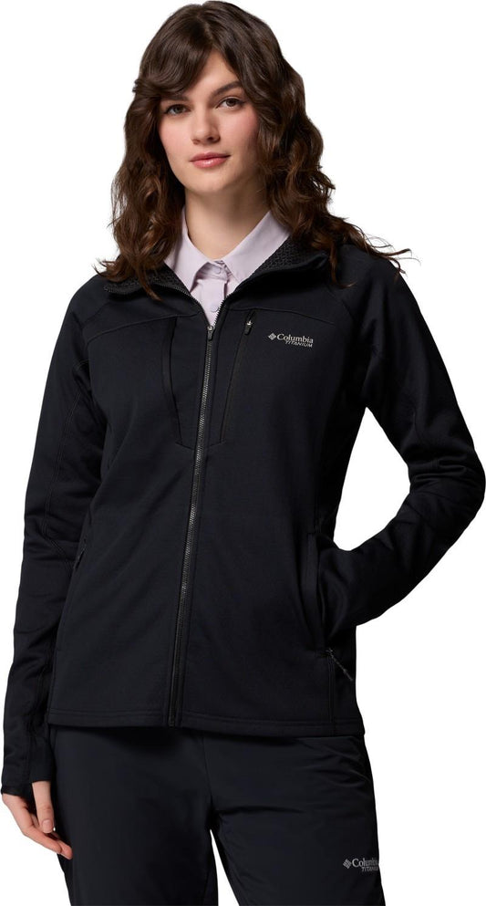 Arctic Crest Bonded Full-Zip - Womens - black 1
