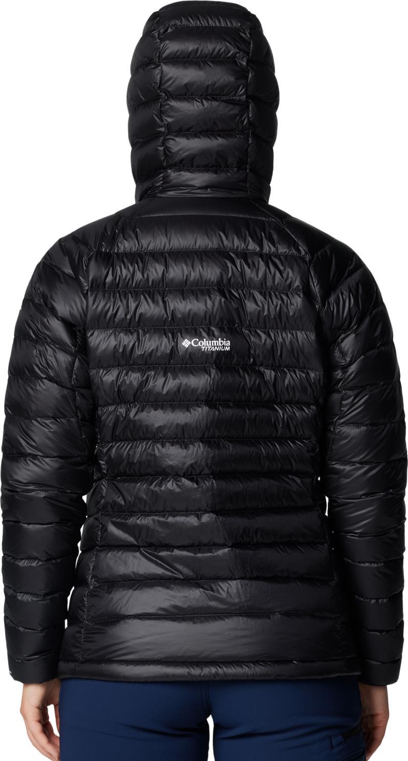 Arctic Crest Down Hooded Jacket - Womens - Black 3