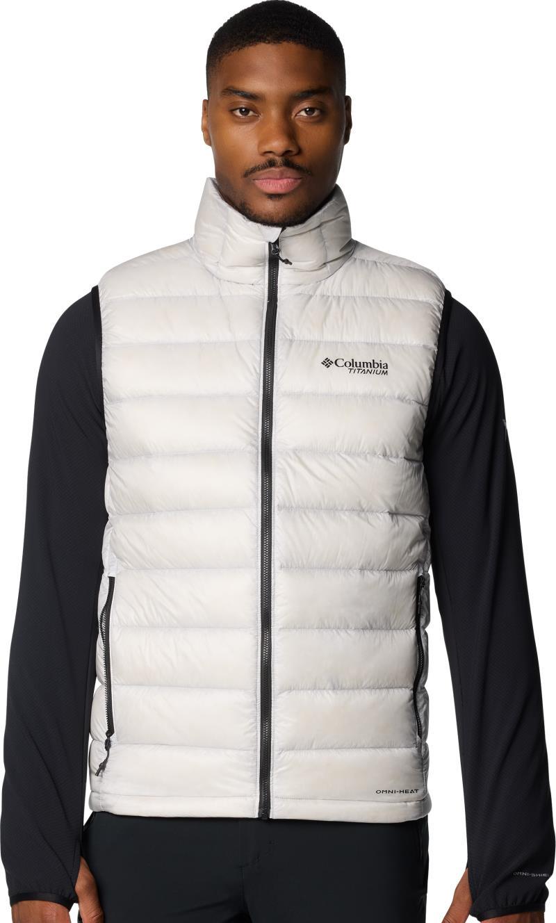 Arctic Crest Down Vest - Mens - Nimbus Grey 1