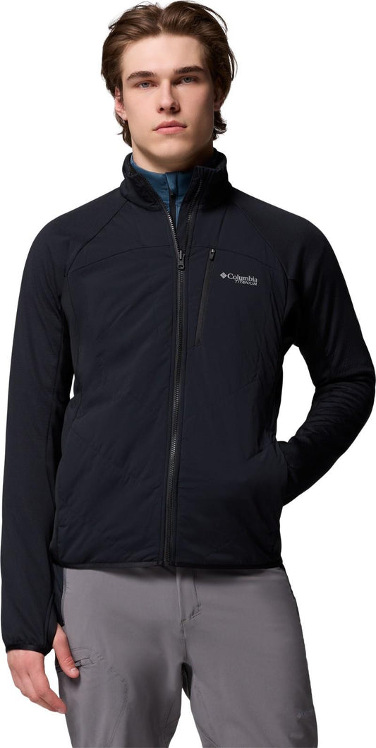 Arctic Crest Hybrid Full-Zip - Mens - black 1