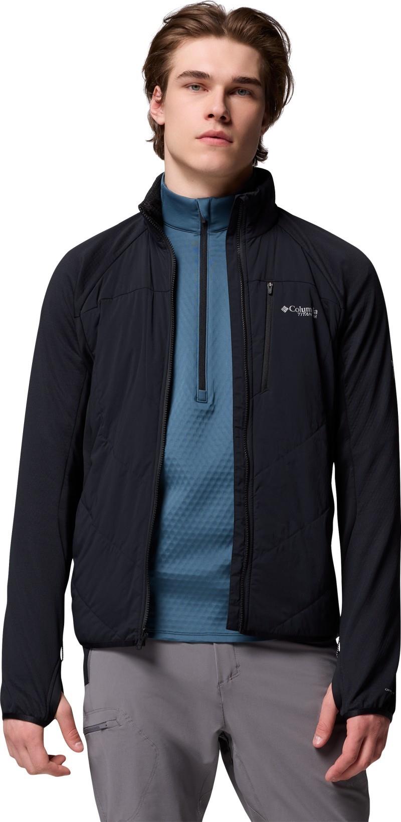 Arctic Crest Hybrid Full-Zip - Mens - black 1
