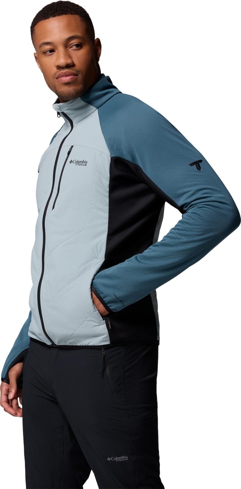 Arctic Crest Hybrid Full-Zip - Mens - crushed blue / everblue / black 1