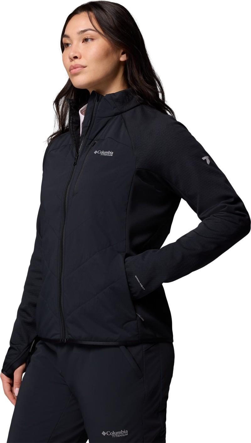 Arctic Crest Hybrid Full-Zip - Womens - black 1