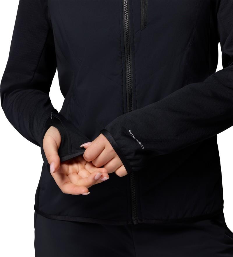 Arctic Crest Hybrid Full-Zip - Womens - black 1