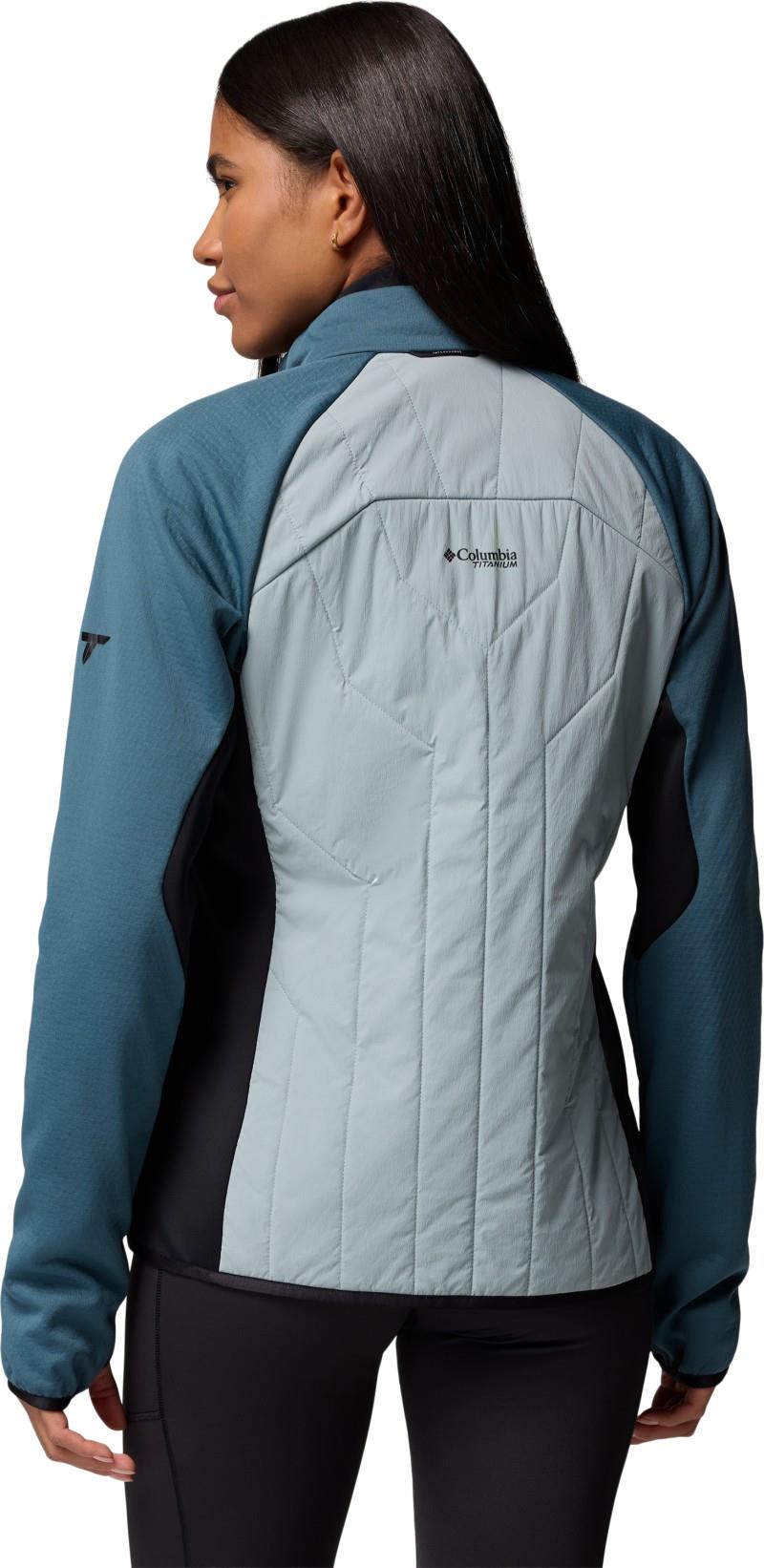 Arctic Crest Hybrid Full-Zip - Womens - crushed blue / everblue / black 1