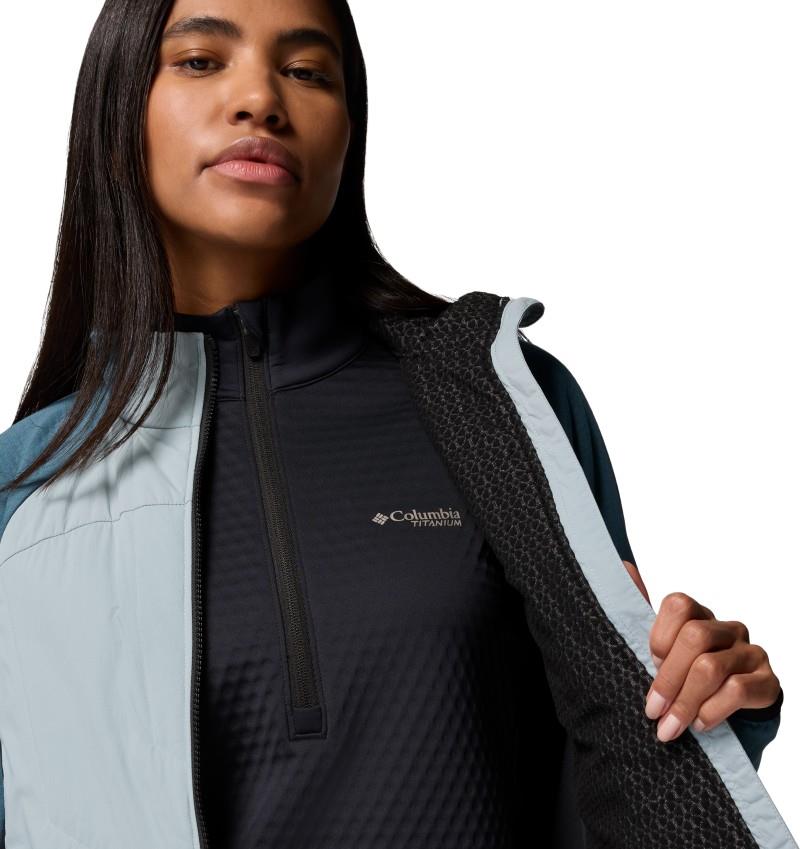 Arctic Crest Hybrid Full-Zip - Womens - crushed blue / everblue / black 1