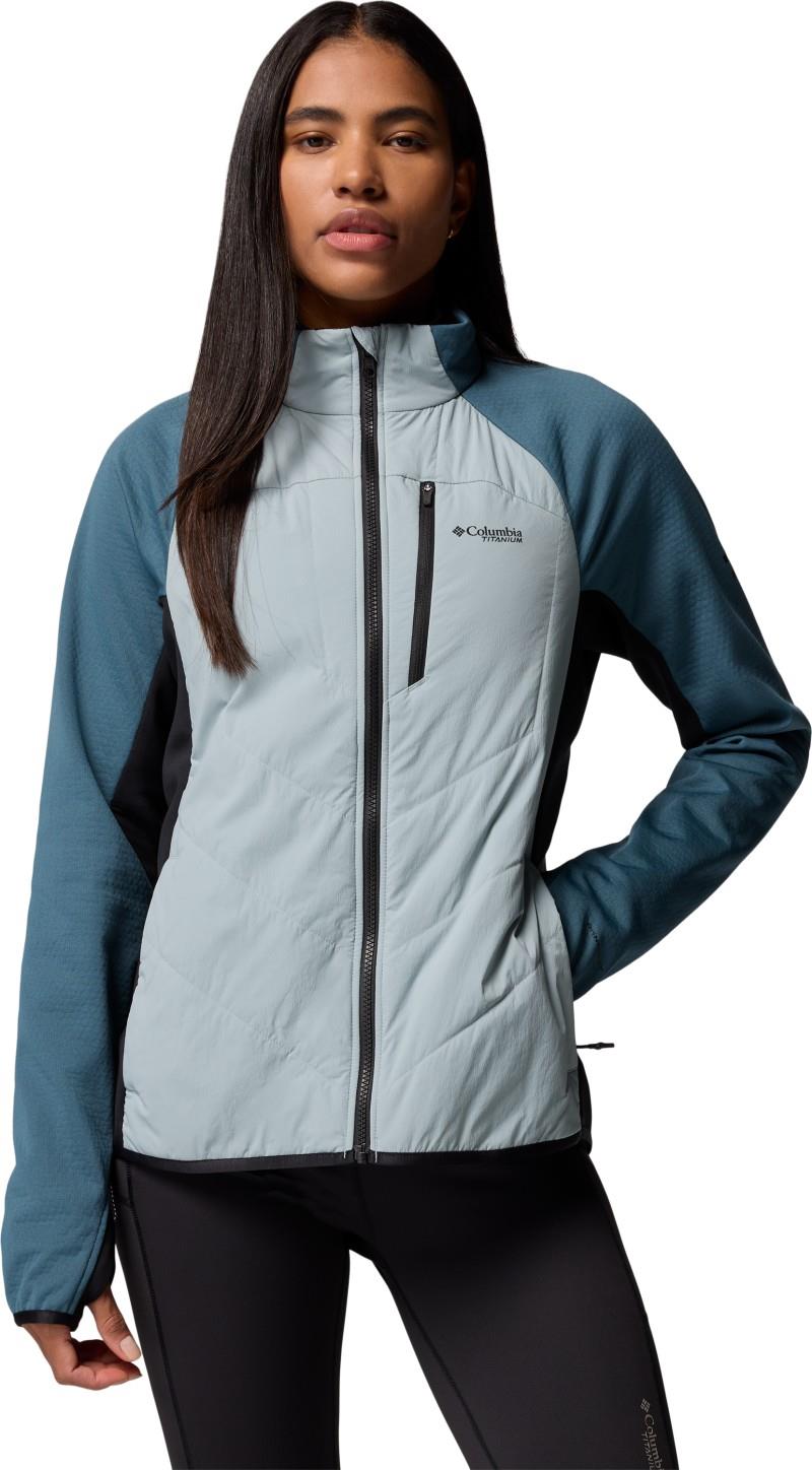 Arctic Crest Hybrid Full-Zip - Womens - crushed blue / everblue / black 1