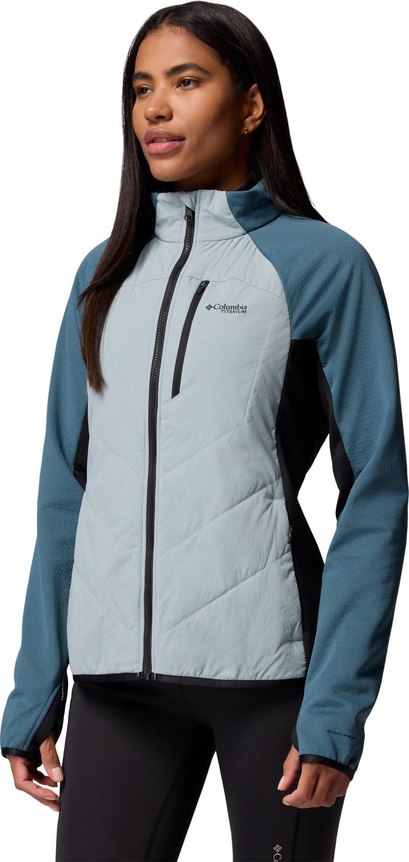 Arctic Crest Hybrid Full-Zip - Womens - crushed blue / everblue / black 1