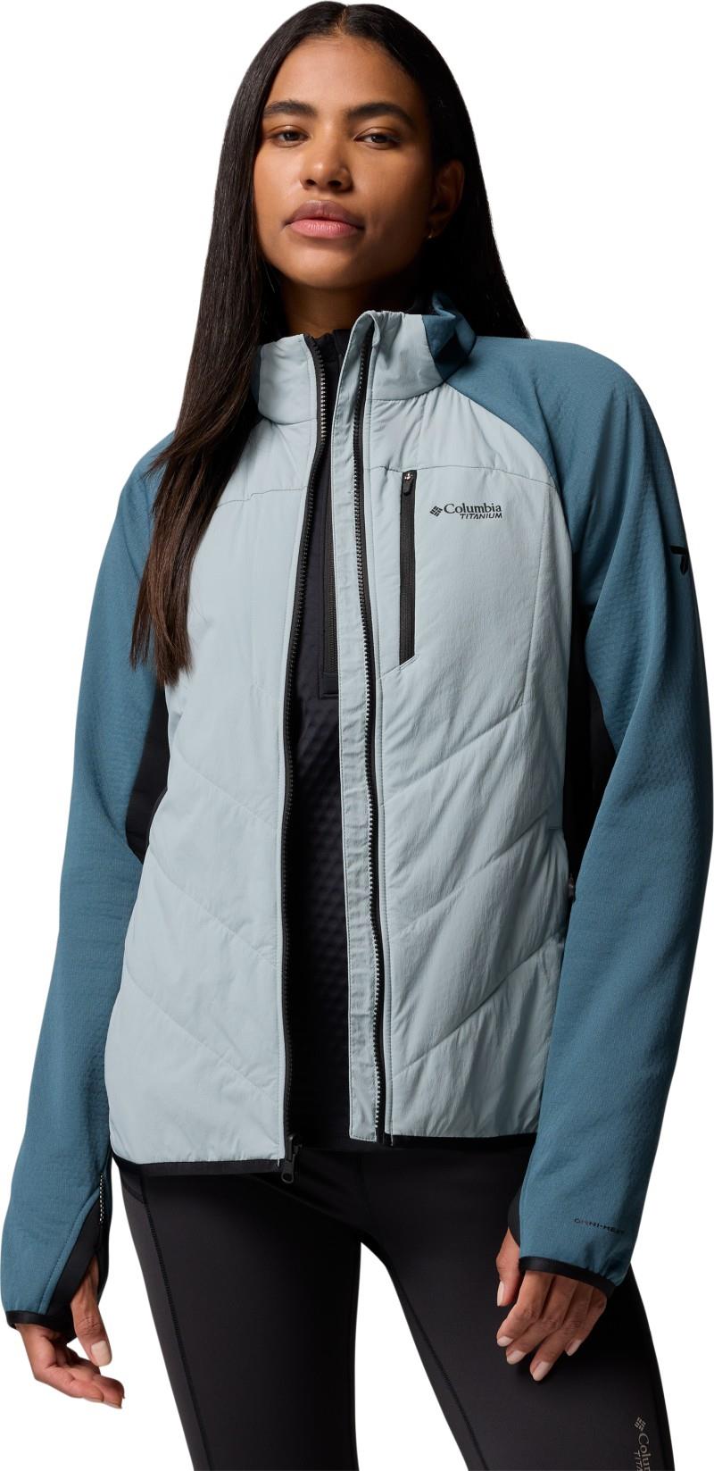 Arctic Crest Hybrid Full-Zip - Womens - crushed blue / everblue / black 1