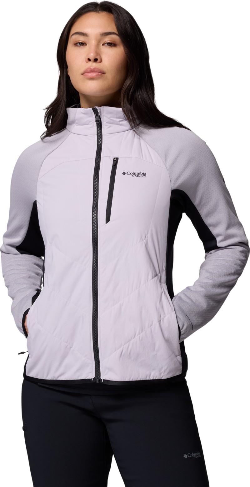 Arctic Crest Hybrid Full-Zip - Womens - lavender pearl / black 1