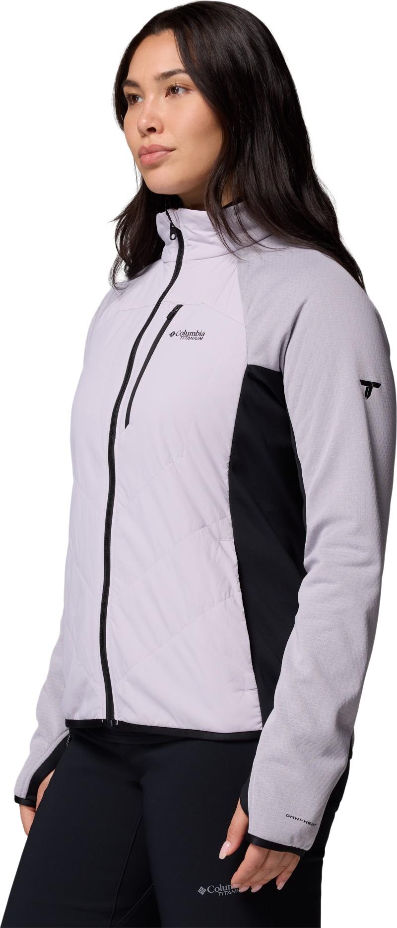 Arctic Crest Hybrid Full-Zip - Womens - lavender pearl / black 1