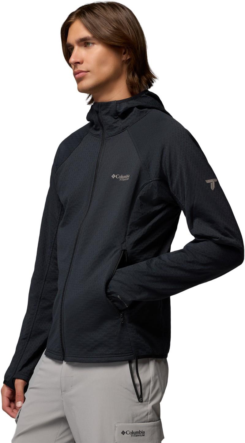 Arctic Crest II Hooded Full-Zip - Mens - black 1