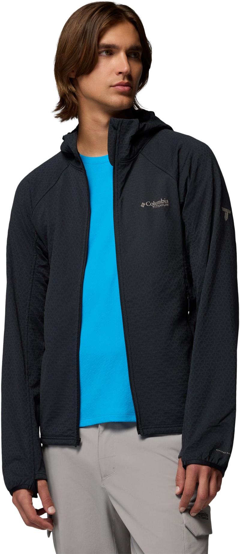 Arctic Crest II Hooded Full-Zip - Mens - black 1