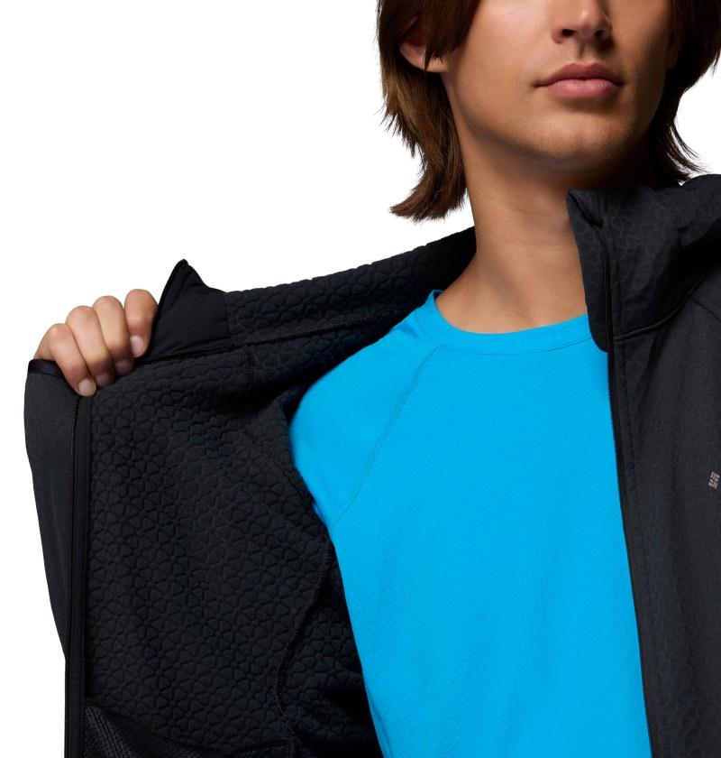 Arctic Crest II Hooded Full-Zip - Mens - black 1
