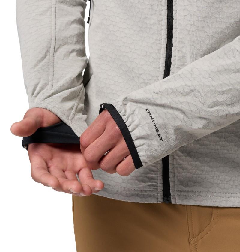 Arctic Crest II Hooded Full-Zip - Mens - dark stone 1