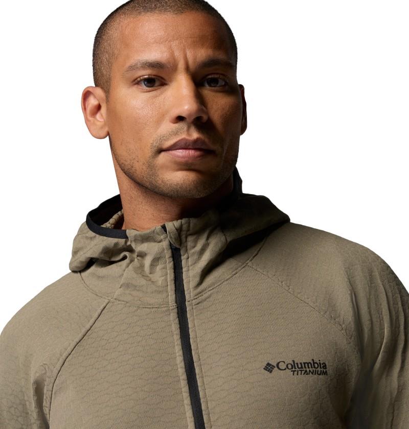 Arctic Crest II Hooded Full-Zip - Mens - stone green 1