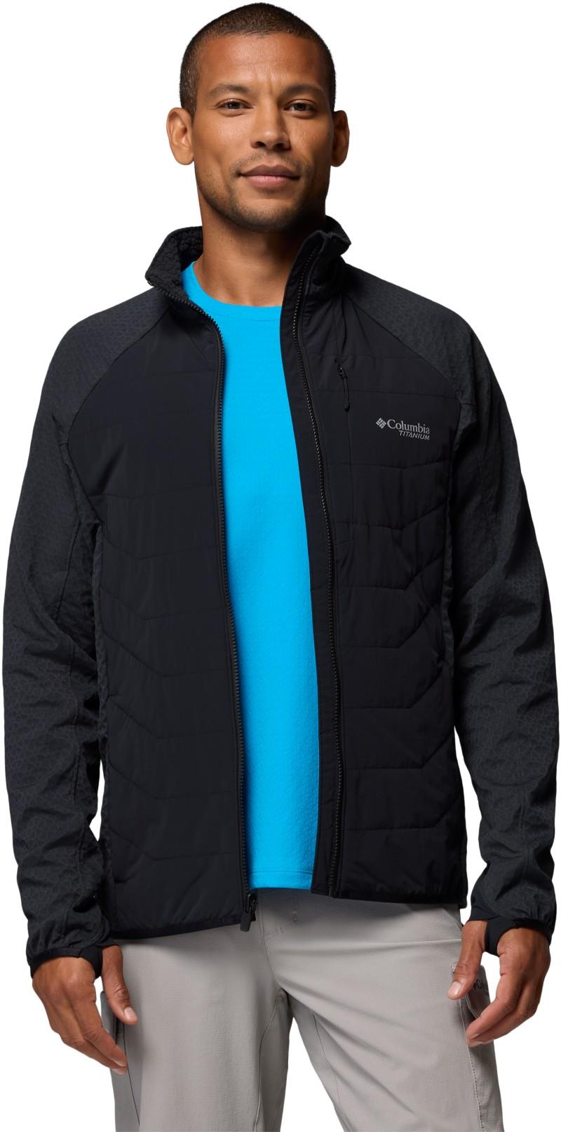Arctic Crest II Hybrid Full-Zip - Mens - black 1