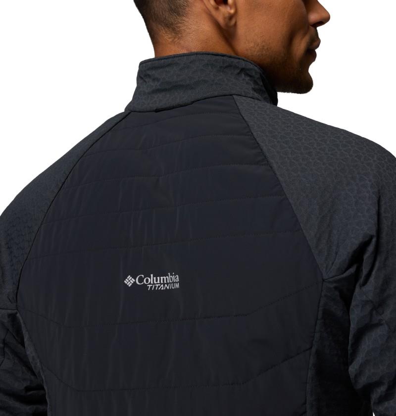 Arctic Crest II Hybrid Full-Zip - Mens - black 1