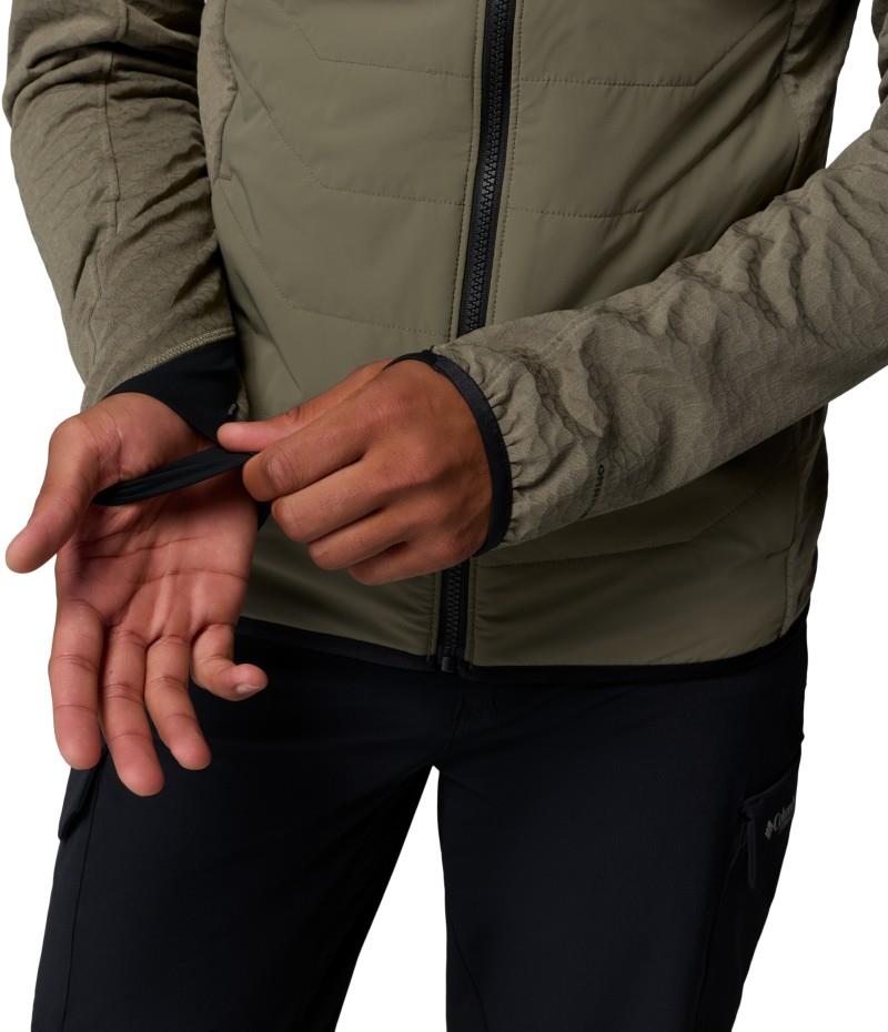 Arctic Crest II Hybrid Full-Zip - Mens - stone green 1
