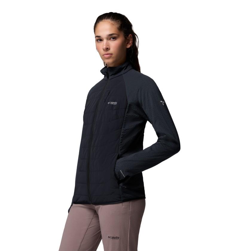 Arctic Crest II Hybrid Full-Zip - Womens - black 1