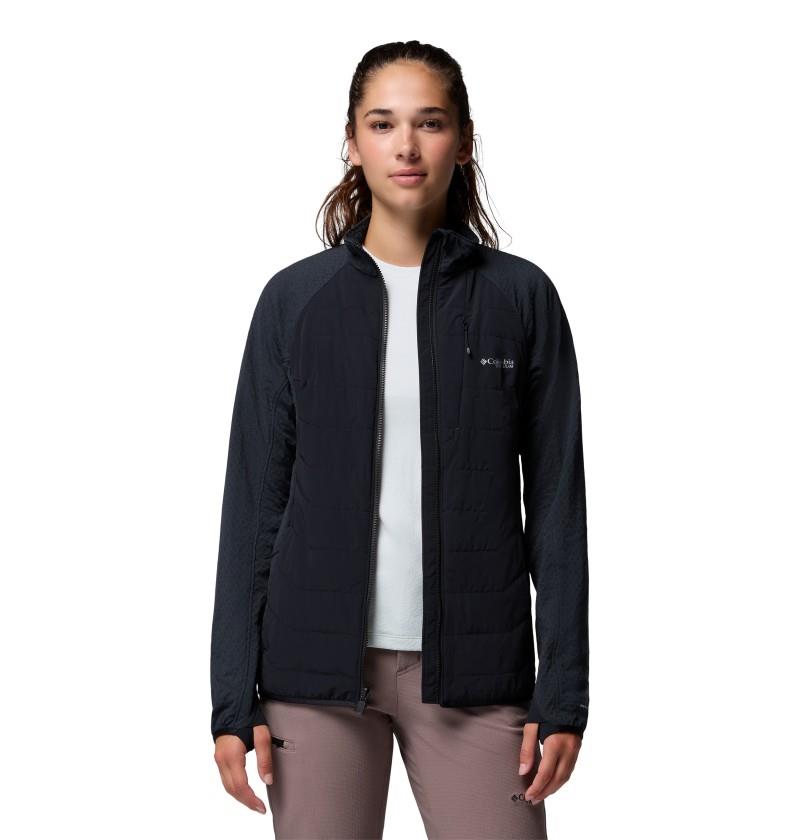 Arctic Crest II Hybrid Full-Zip - Womens - black 1