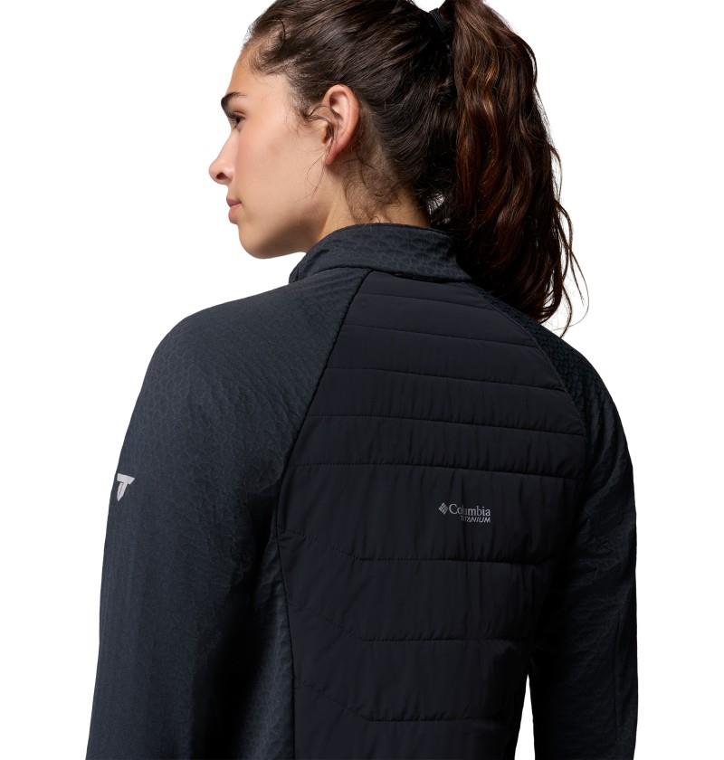 Arctic Crest II Hybrid Full-Zip - Womens - black 1