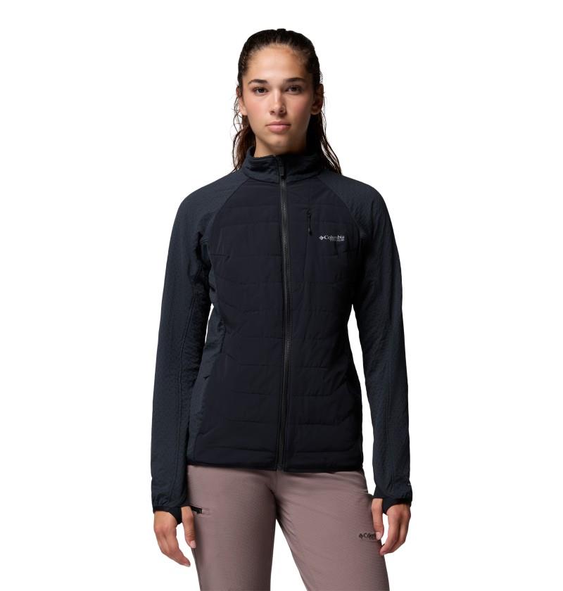 Arctic Crest II Hybrid Full-Zip - Womens - black 1