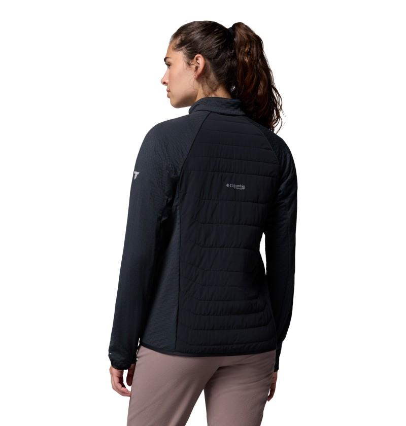 Arctic Crest II Hybrid Full-Zip - Womens - black 1