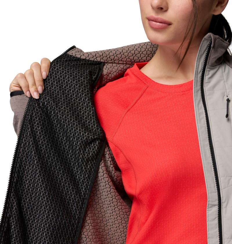 Arctic Crest II Hybrid Full-Zip - Womens - flint grey / iron 1