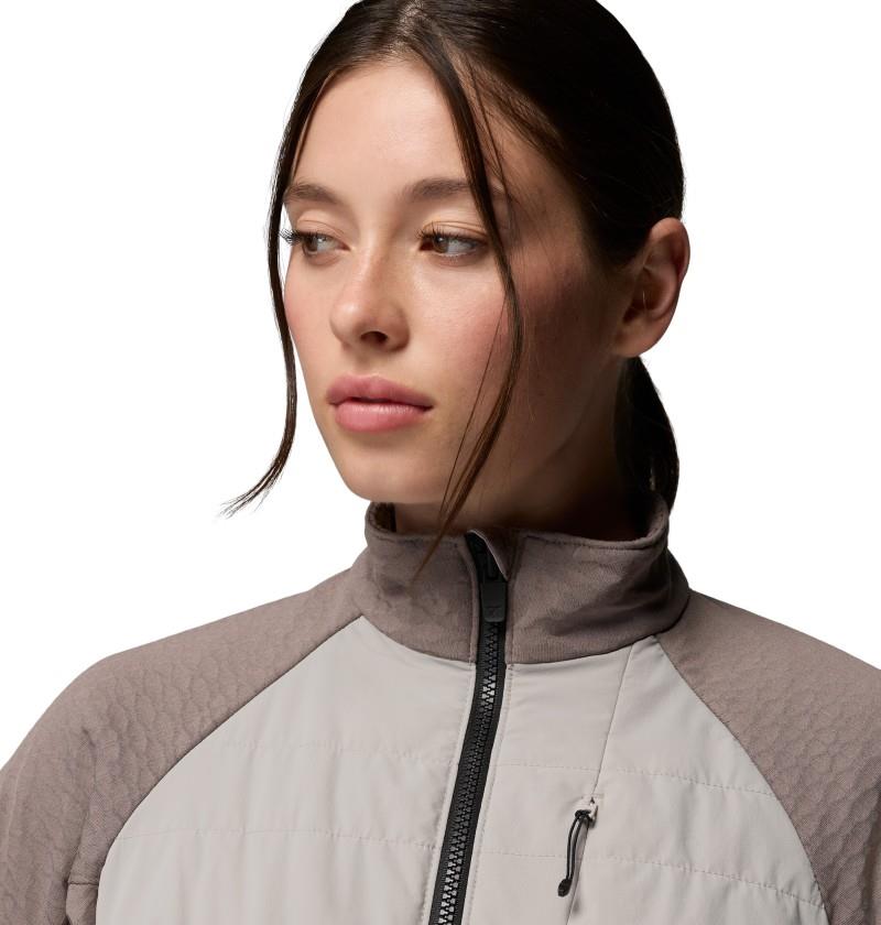 Arctic Crest II Hybrid Full-Zip - Womens - flint grey / iron 1