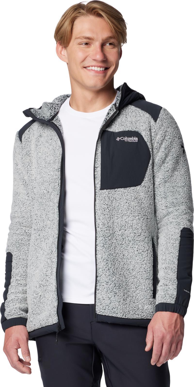 Arctic Crest Sherpa Full Zip - Mens - white / black 1