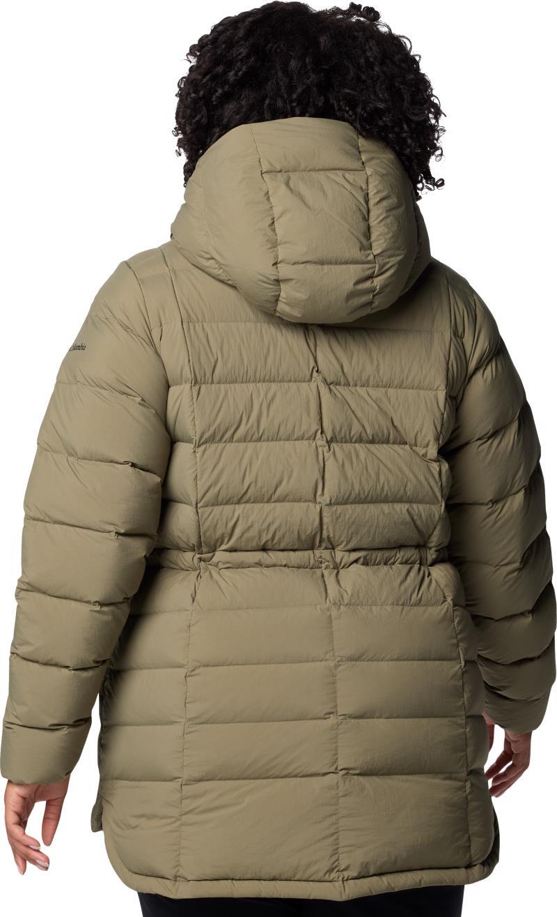 Ardenwood Mid Down Jacket, Extended - Womens - Stone Green 3