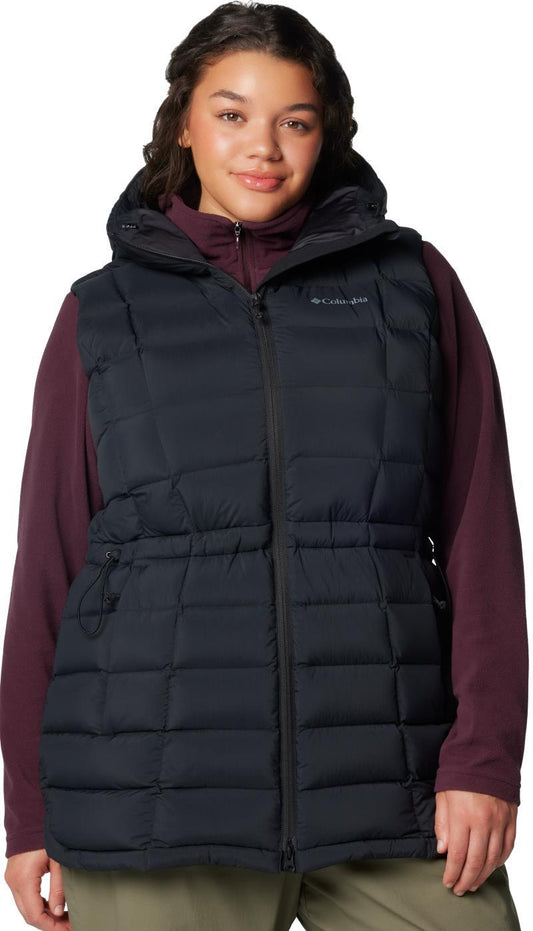 Ardenwood Mid Down Vest, Extended - Womens - Black 1