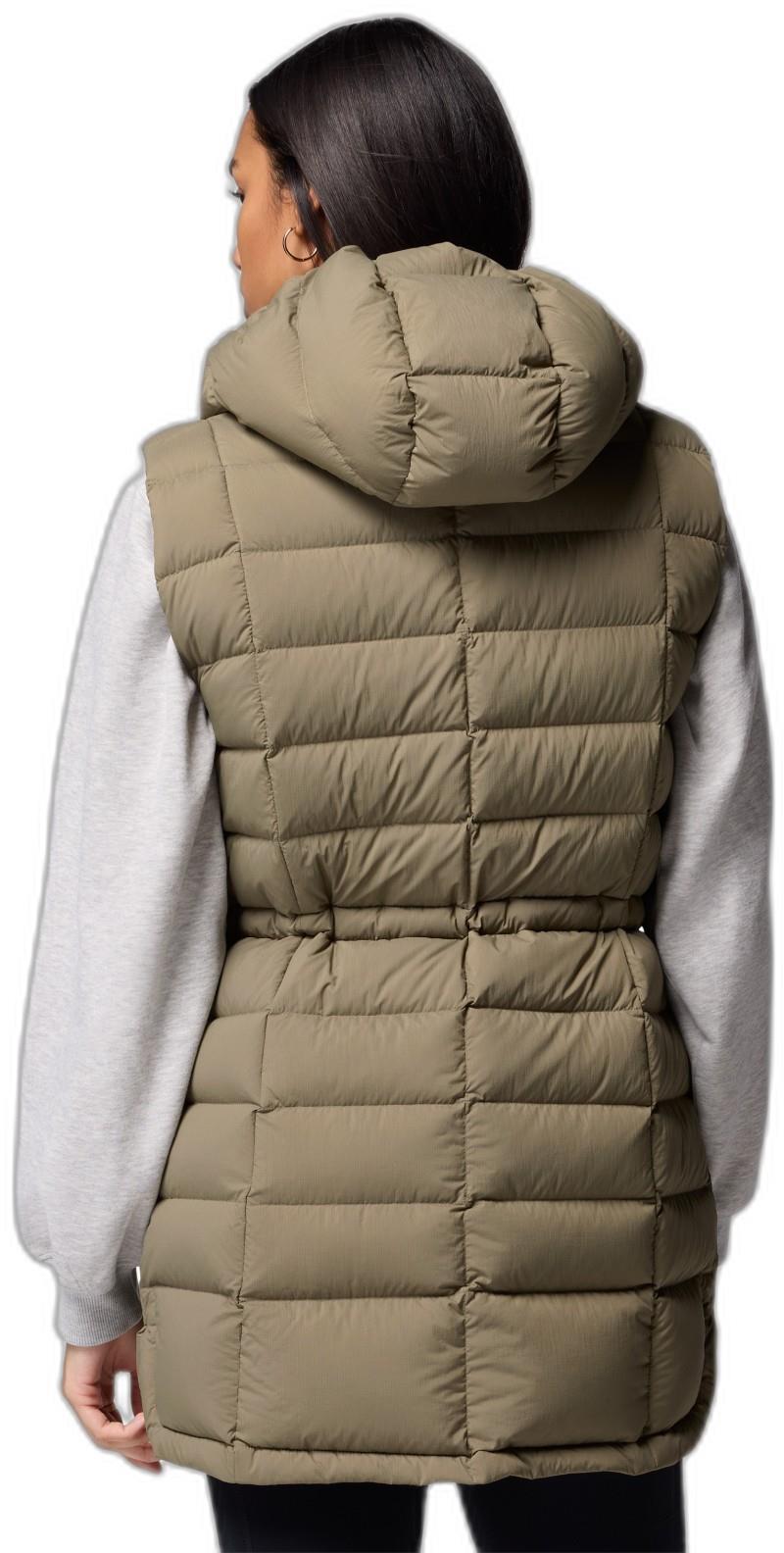 Ardenwood Mid Down Vest - Womens - stone green 1