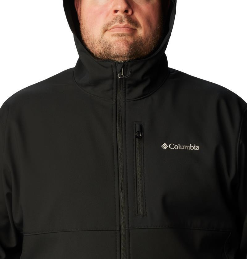 Ascender Hooded Softshell Jacket - Big - Mens - Black 6