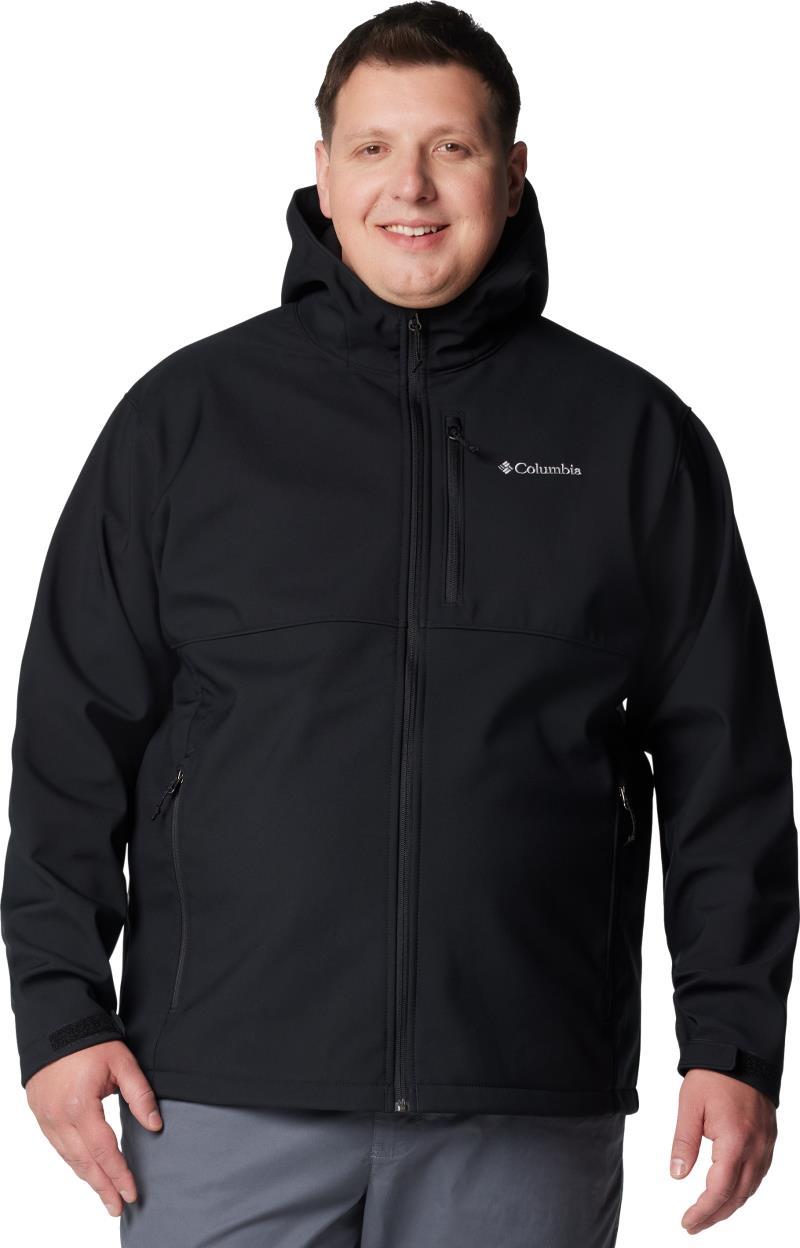Ascender II Hooded Softshell Jacket, Extended - Mens - Black 1