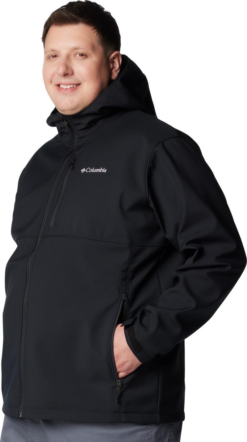 Ascender II Hooded Softshell Jacket, Extended - Mens - Black 2