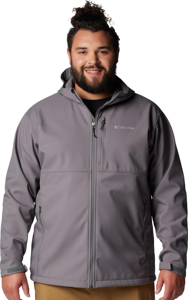 Ascender II Hooded Softshell Jacket, Extended - Mens - City Grey 1