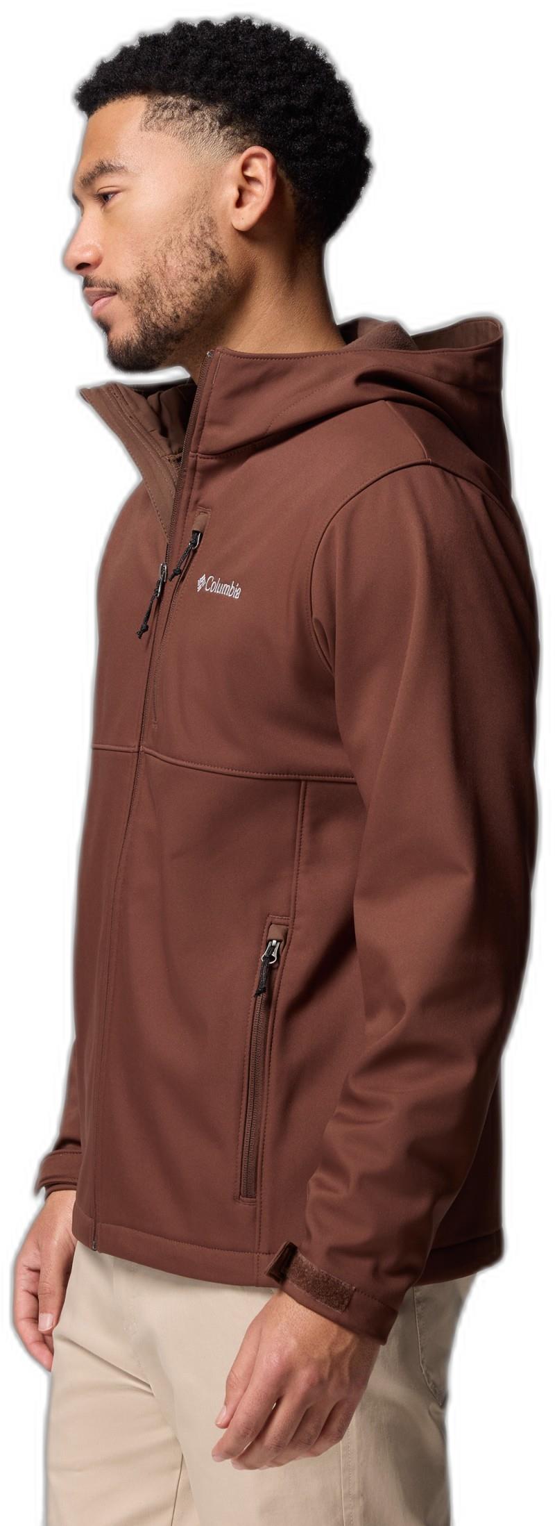 Ascender II Hooded Softshell Jacket, Tall - Mens - tobacco 1