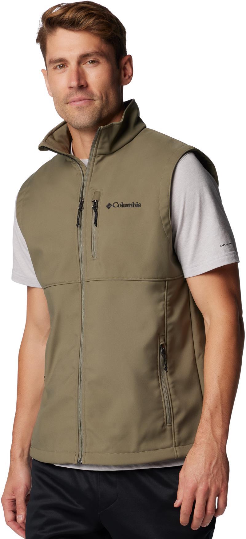 Ascender II Softshell Vest - Mens - stone green 1