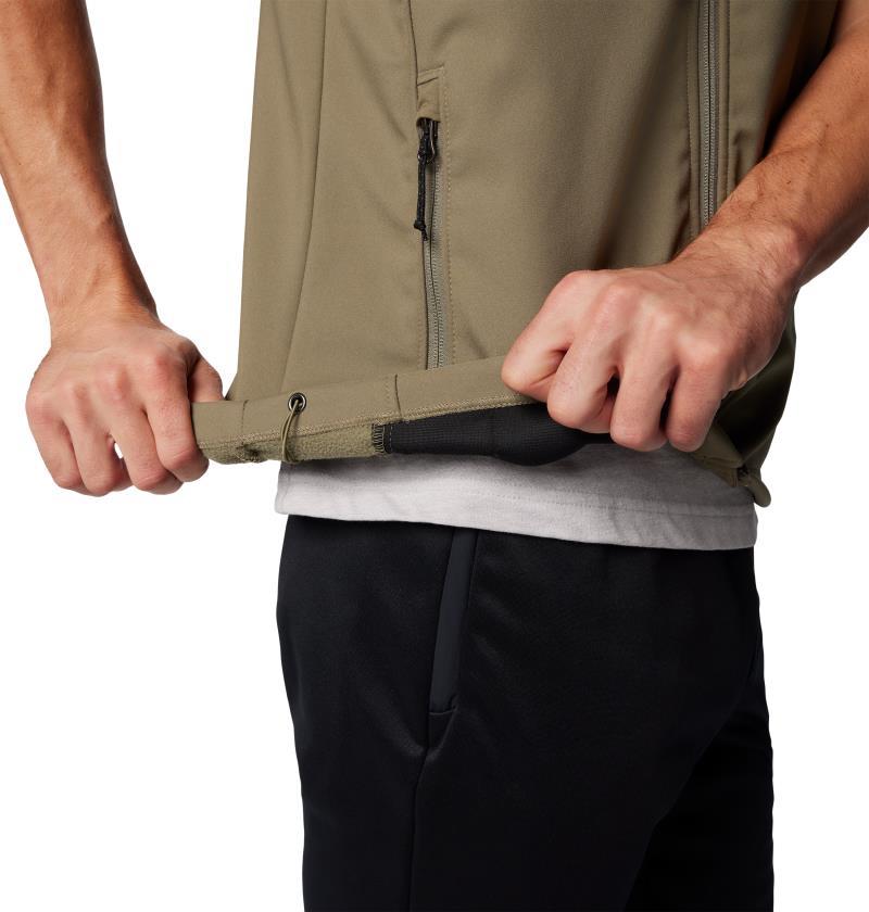 Ascender II Softshell Vest - Mens - stone green 1